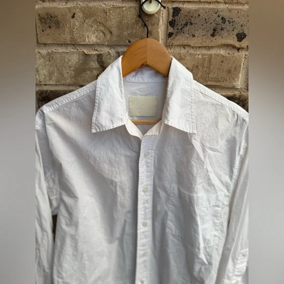 Citizens Of Humanity White Button Down Shirt - Picture 2 of 12